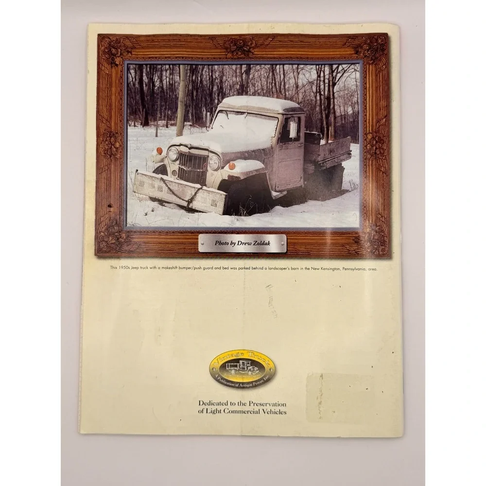 Vintage Truck Magazine Nov/Dec 2003 Vol 11 No 5 1930 Ford Datsun‎ 1300 ATCA